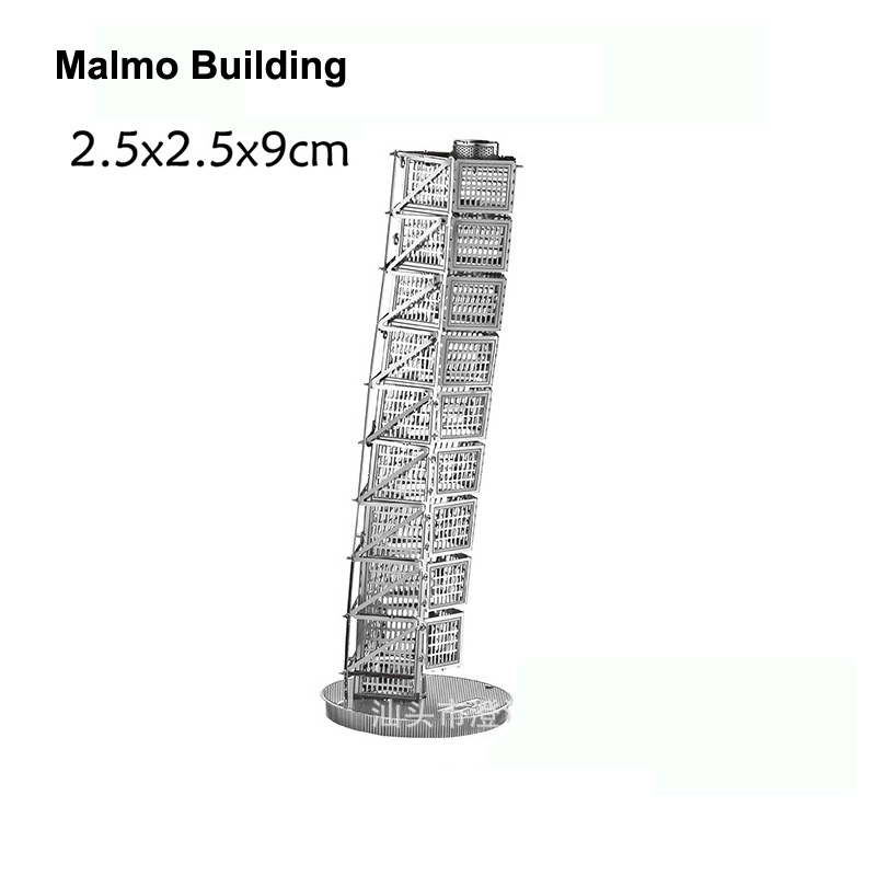 Aipin 3D metal 3D puzzle Building series Notre Dame de Paris belleza durmiente Castillo asamblea modelo regalo cumpleaños