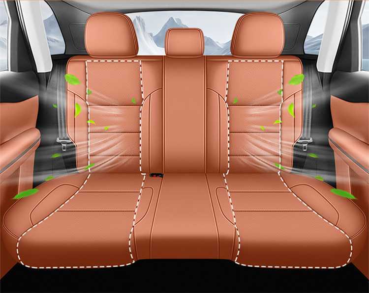 2027 Leapmotor C10 special seat cushion, fully enclosed, all-season, perforated leather, breathable, and wear-resistant car seat cover