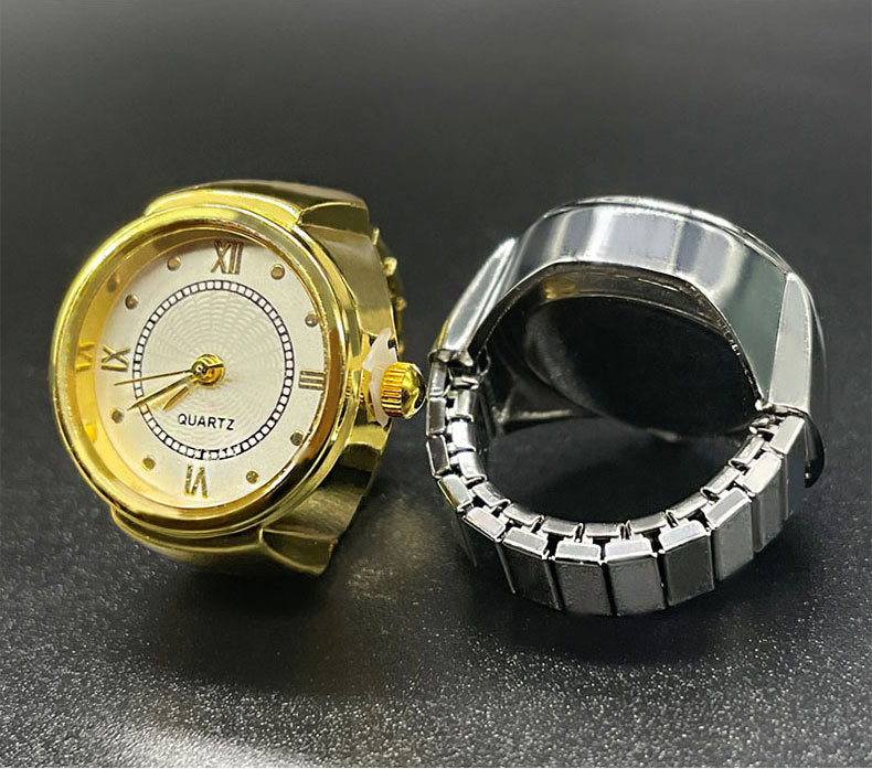 Geometric Pattern All Seasons Season Unisex Gender Retro Style Retro Geometric Quartz Watch Rings