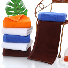 高陽廠家批發純棉地巾50*80cm酒店賓館桑拿汗蒸凳巾浴室地墊定製