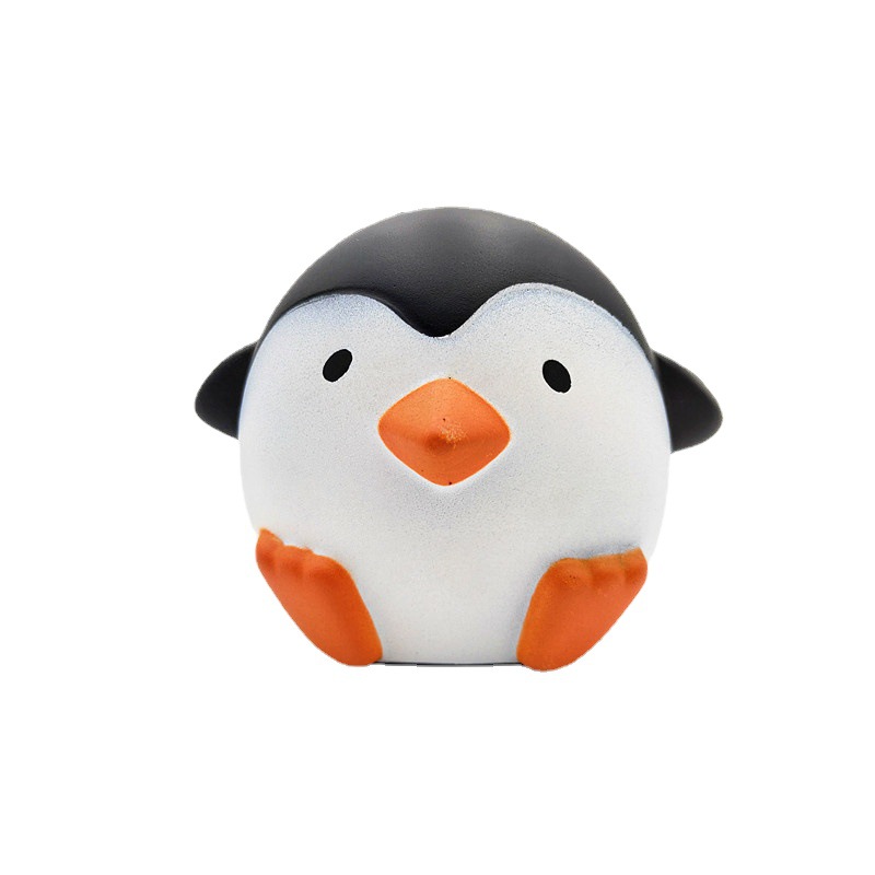 pu企鹅慢回弹玩具慢回弹企鹅 squishy企鹅慢回弹玩具挤压摆件玩具