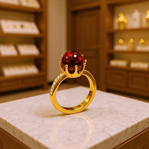 Инкрустация камня, бордовое кольцо, 8mm, серебро 925 пробы