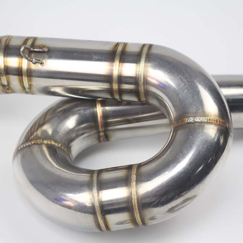 Modified Benelli Huanglong 300 Exhaust Pipe Middle Section Suitable for Benelli Bn302/Tnt300 51mm Interface