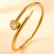 ���P����C�����ʯ��Ӳ���ɫŮ���p�ݸ߼�����18K�������C