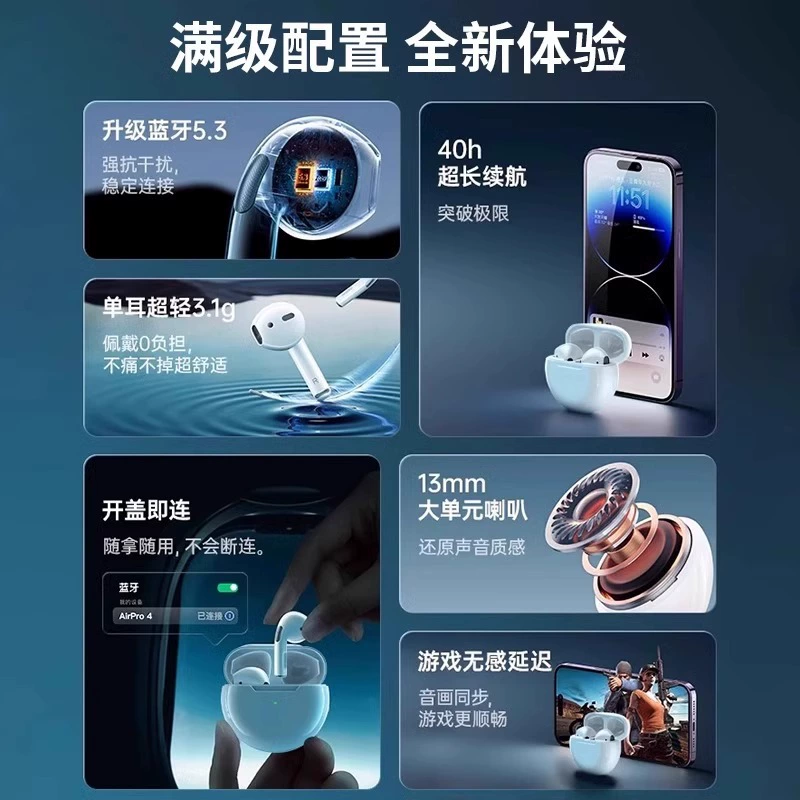 2025 горячие наушники с шумоподавлением Bluetooth, полурассмотр на уши Huaqiangbei той же модели на заводе для сертификации CE/RHOS оптовая
