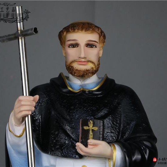60cm santo dominico adornos estatuas miradas estatuas decoración de la casa iglesia sala de estar
