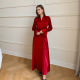 Yaoting Pajamas Women's Spring and Summer Satin Chiffon Pajamas Lace Stitching French Elegant Backless Nightgown Home Clothes 2701