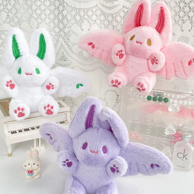 Cute doll, plush backpack accessory, keychain, new collection