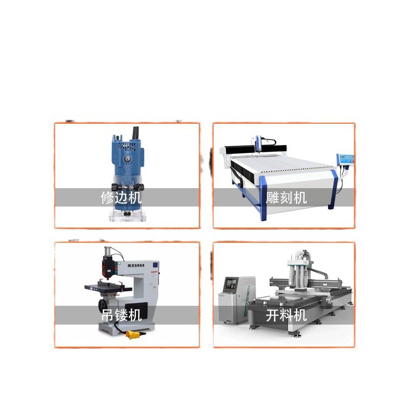 1/4 mango alargado cuchillo recto doble hoja cuchillo recto invisible dos en uno ranurado cortador de cabeza cuchillo de recorte gabinete de vino carpintería cortador de fresado