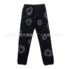 Foam 5888 black trousers [Black wreath]