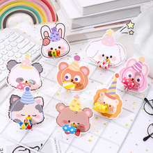 儿童吹吹卷吹龙口哨幼儿园卡通安全伸缩可爱吹小哨子创意生日玩具