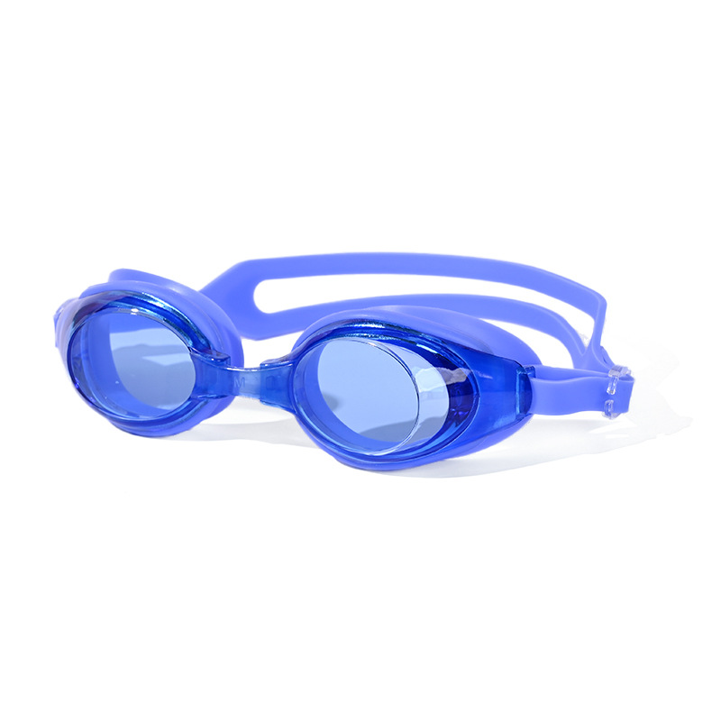 Gafas de Natación Ajustables para Adultos PC Impermeable, Anti-vaho, Ajustable para Natación y Buceo