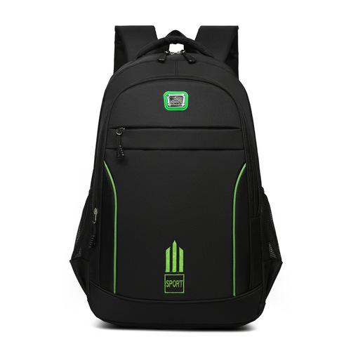 New men's backpack nylon Oxford cloth backpack large capacity student school bag casual simple lightweight travel bag