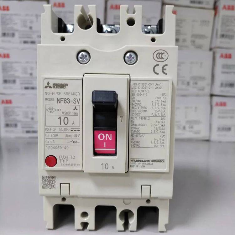 三菱断路器NF100-SS NF250-SS NF50-SS空气开关30A 100A 250A 60