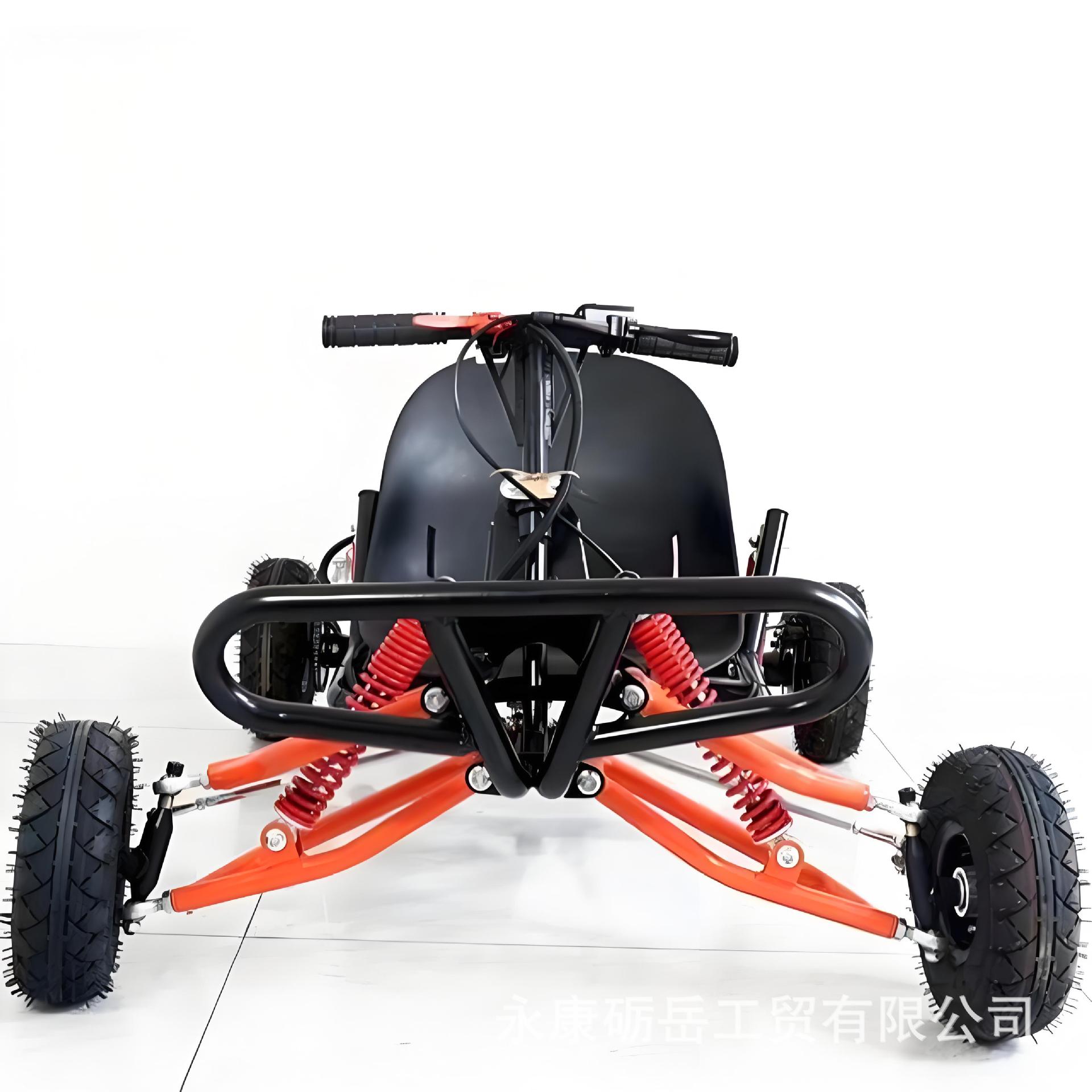 Kart naranja de cuatro pulgadas