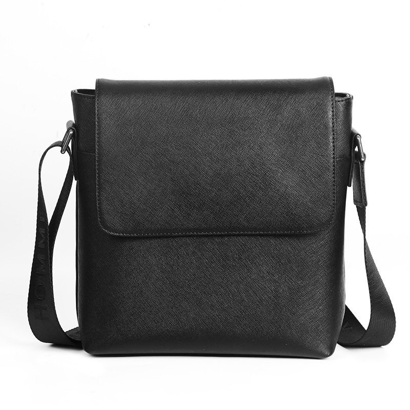 Túi đeo chéo nam da bò vân chéo cổ điển 29×11×17 cm — Cà phê nâu, 50 RMB. Bán lỗ do mua số lượng lớn., Xanh Đậm, 50 Yuan, Thanh Lý Tồn Kho - Bán Thua Lỗ Vì Số Lượng Lớn!