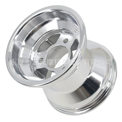 Kart 5 inch aluminum alloy wheel hub 10x4.50-5 drift car tire aluminum rim 11x7.10-5 rim hub (Hub) - 10x450-5-front-hub