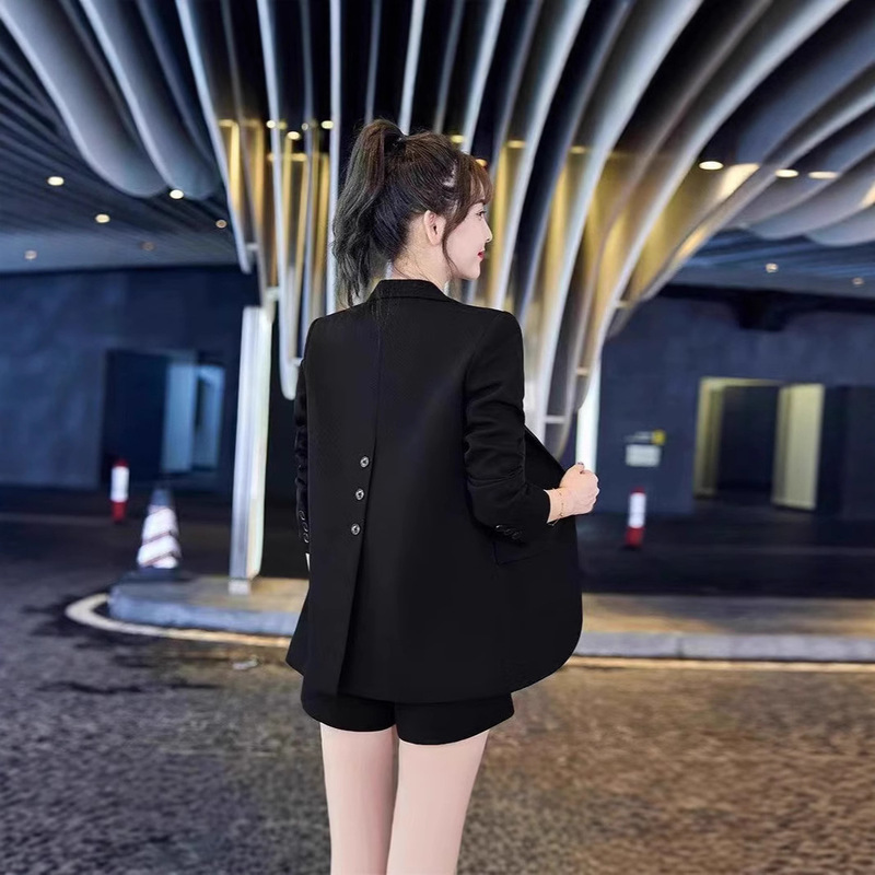 Brown Blazer for Petite Women, Slim Fit Top, 2025 New Spring and Autumn Trendy Street Style Suit Brown Blazer for Petite Women, Slim Fit Top, 2025 New Spring and Autumn Trendy Street Style Suit