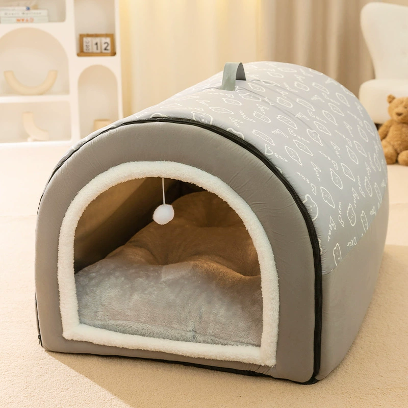 Large dog kennel winter warm dog house removable and washable dog bed four seasons large dog house type cat kennel pet supplies