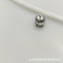 内10mm 13*17mm diy饰品配件皮绳尾扣 流苏帽头配件吊钟批发
