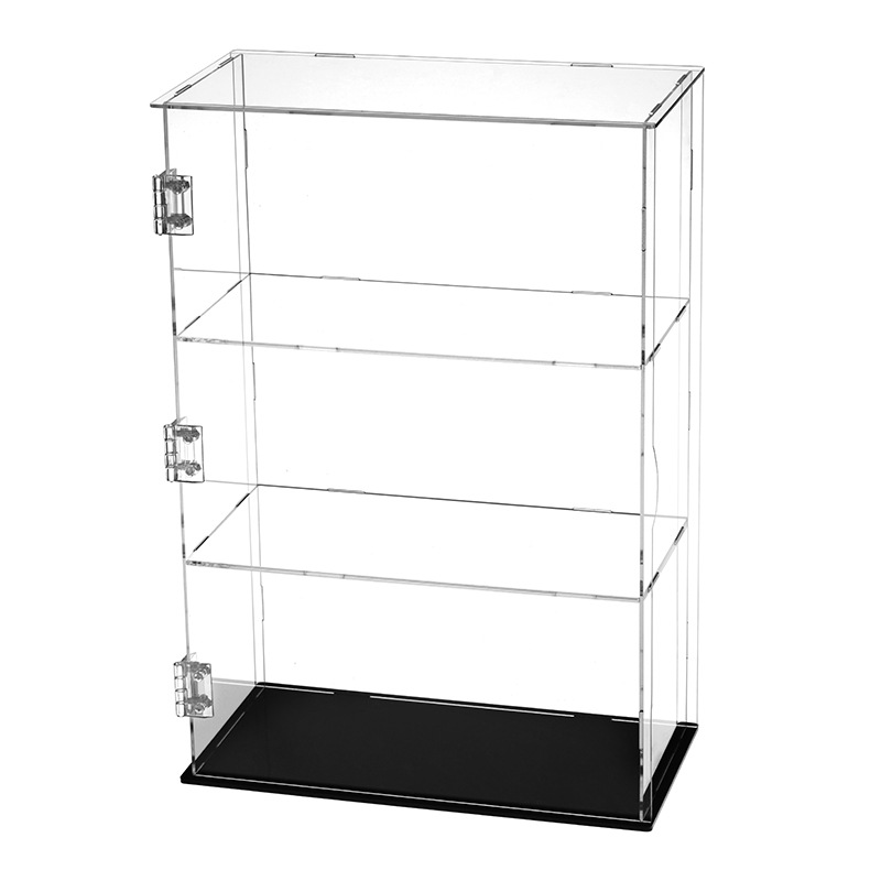 Caja de exhibición de acrílico hecha a mano rejilla en capas caja de almacenamiento ensamblada caja de modelo de alta permeabilidad caja de polvo de huevo Ming