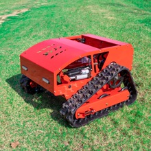 出口美国自走式割草机 550型农场遥控碎草机 履带式多功能除草机