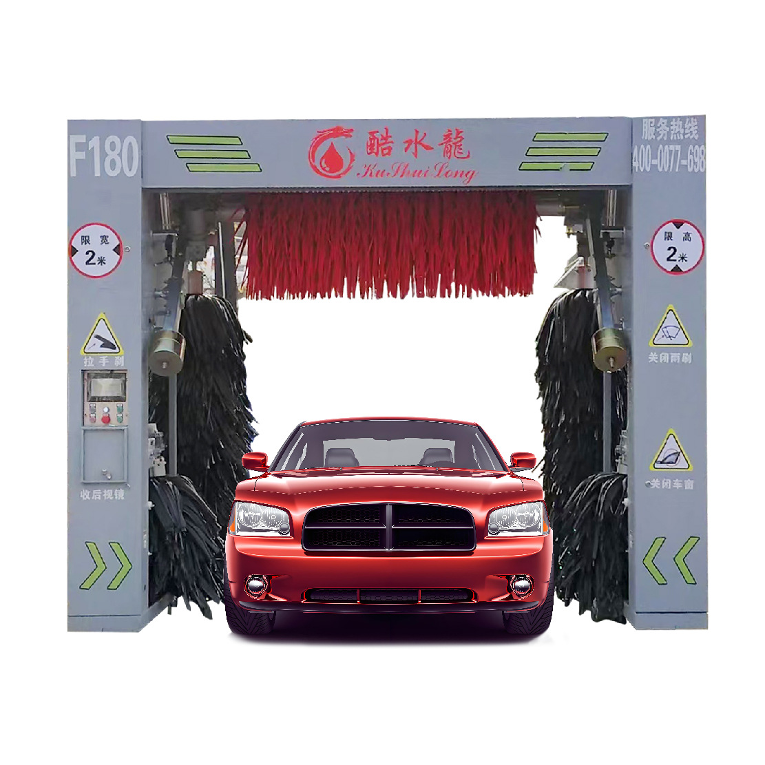 Fabricante de máquinas de lavado de autos totalmente automáticas para gasolineras, máquinas de lavado de autos comerciales totalmente automáticas de tipo reciprocante para talleres de lavado de autos