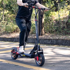 トランザクショナル電動スクーター 大人用 ダブルショックアブソーバー搭載 折りたたみ式 長距離走行可能 電動スクーター 電動車