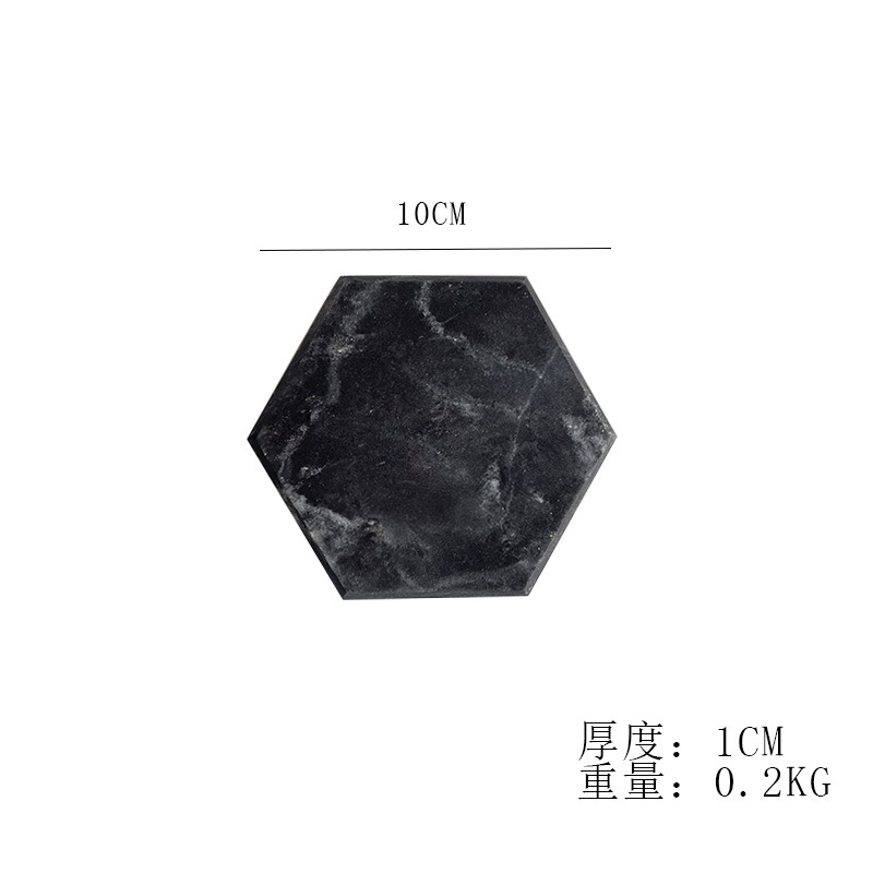 바다 물결 육각형