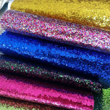 pu皮革金葱粗粉闪光格丽力特亮粉面料闪粉亮布大小片六角片