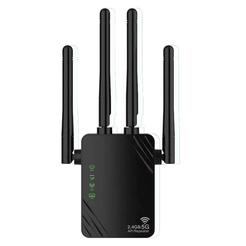 WiFi беспроводной усилитель сигнала, усилитель-усилитель для 5G двухдиапазонный, усиление мобильного телефона через стену, расширение роутера 1200M