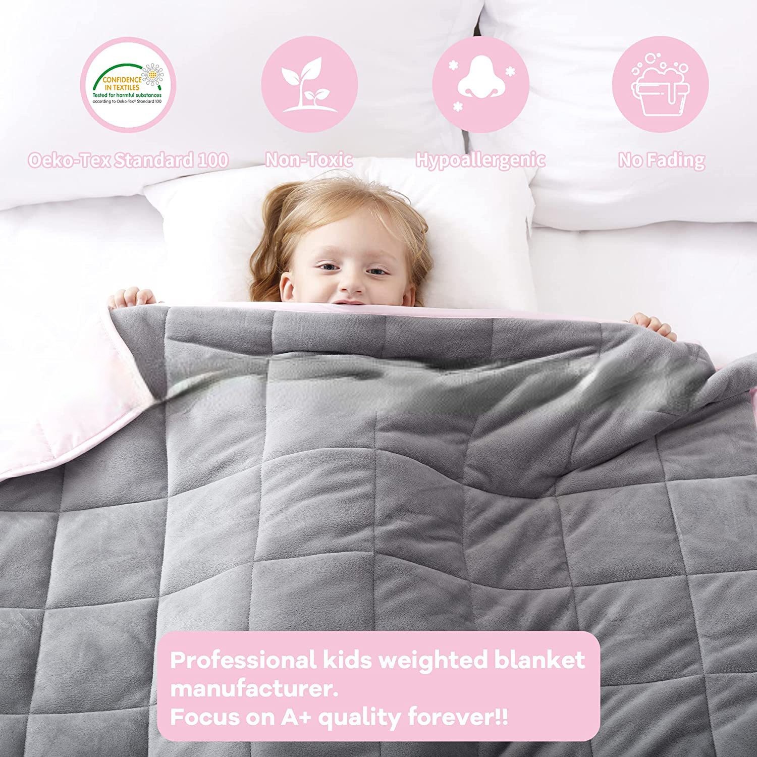 Suministro directo de fábrica de manta de gravedad de costura súper suave transfronteriza llena de cuentas de vidrio edredón de gravedad