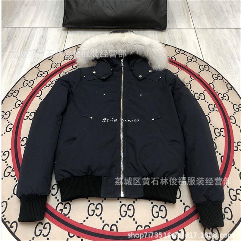 20253Q狐狸毛2025冬金剪刀羽绒服03款女02款男情侣款加拿大男女款