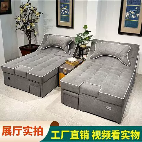 泰式电动按摩床理疗床采耳足浴柔式床美容院推背床中医推拿spa床