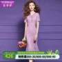 夏季鱼尾蕾丝气质连衣裙