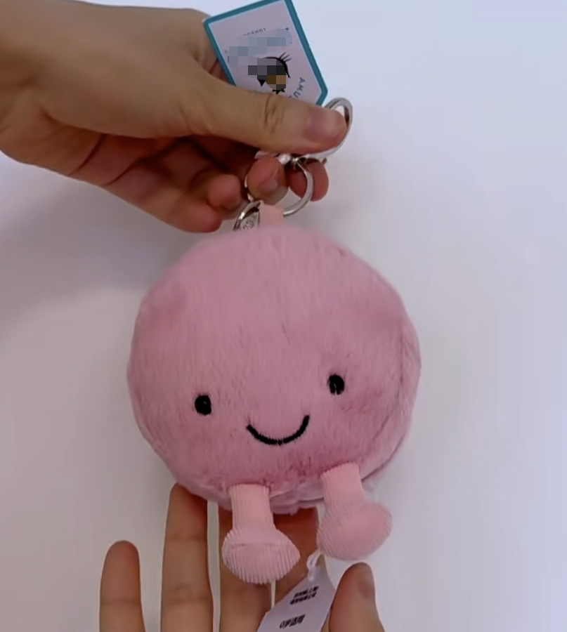 Macaron pink pendant