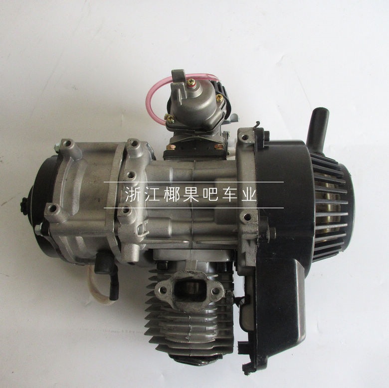 Mini motorcycle, small sports car, 49CC 2-stroke hand-pull gasoline engine, with electric start gasoline engine