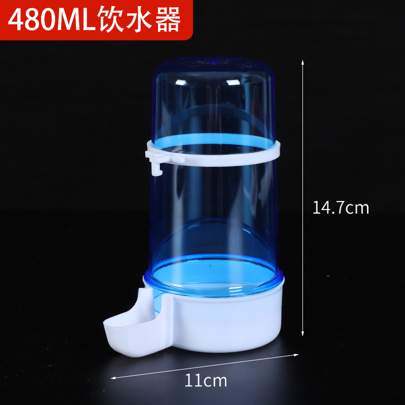 bebida automática especial para loros para aves de alimentación de agua de alta capacidad jaula colgante hámster oso de alambre de oro anti-espiración anti-splash kettle