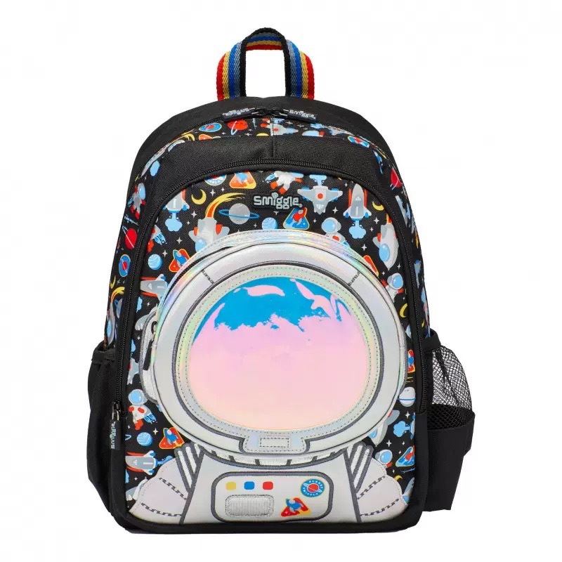 Australia Smiggle caricatura mochila de tamaño medio jardín de infantes mochila de hombro 3D con sombrero de caricatura