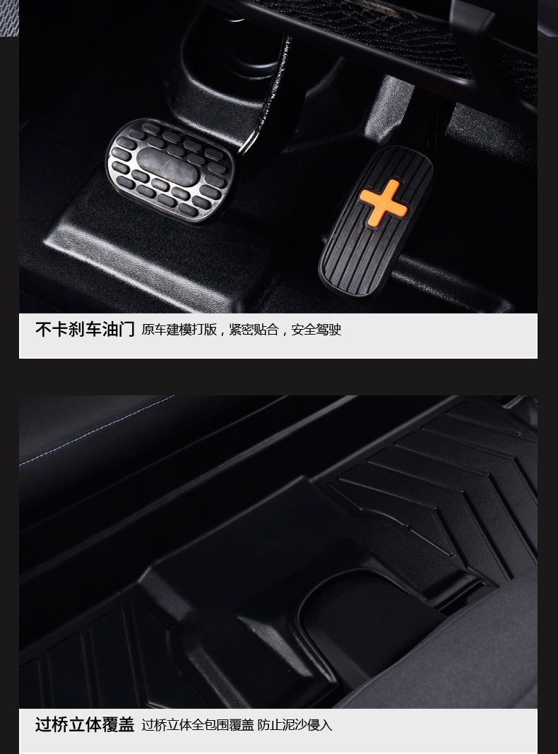 Specialized Changan Lumin Nuo Corn 20-26 Models Eco-Friendly, Odor-Free, Non-Slip, Wear-Resistant, Waterproof Tpe Car Floor Mats
