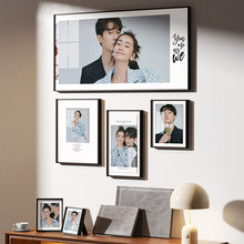 影楼婚纱照相框放大挂墙洗照片大尺寸加全家福相片打印结婚照制作