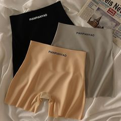 Safety Underwear for Women, Anti-Slip, Invisible, Slimming, High-Waisted, Abdominal Control, Hip Lift, Thin Women's Briefs, Straight Leg Pants