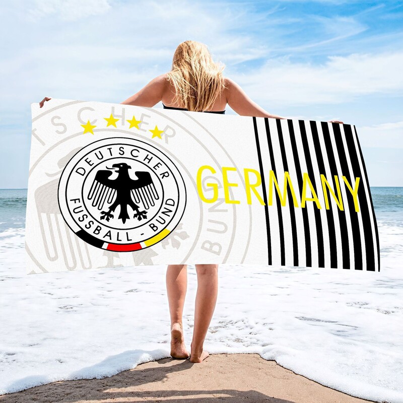 Modern Style Fan-Favorite Beach Towel, Ultra-Fine Fiber Quick-Dry Towel for Beach, Camping, and Travel