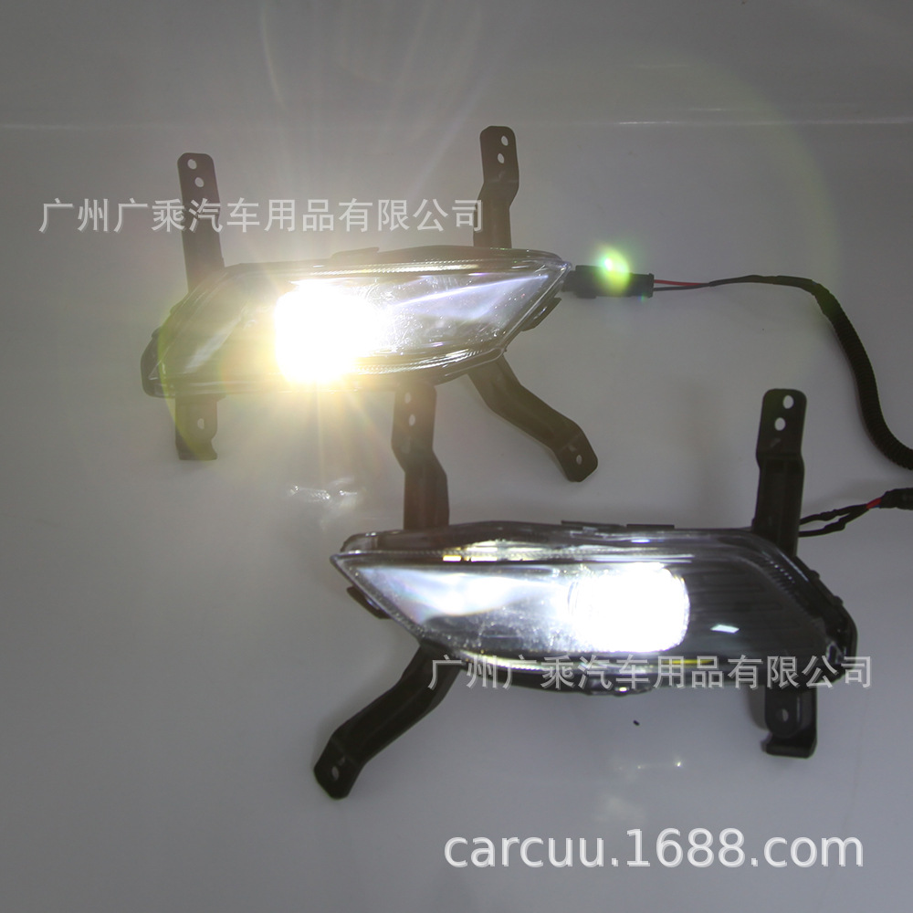 Aplicable a 2019 Santa Fe luces de circulación diurna 19 SANTA FE luces de circulación diurna