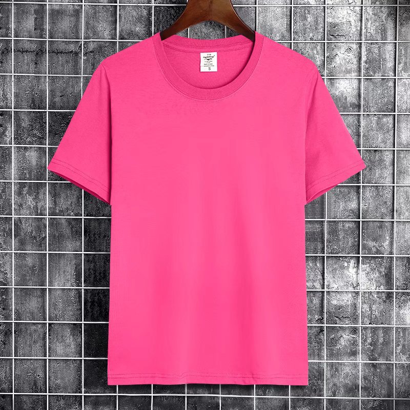 Camiseta de manga corta de los hombres camisa de fondo de color sólido ropa de clase de los hombres de moda ropa reservada marca de moda de verano blanco puro media manga