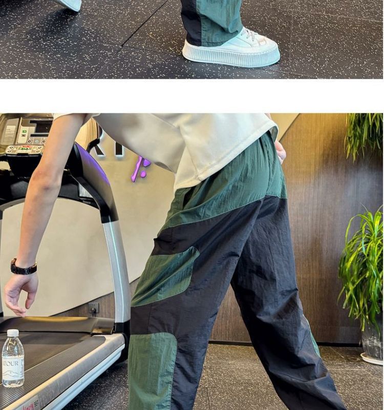 Herren Freizeithose Gerade Geschnitten Sonnenschutz Sommerhose_voghion.com