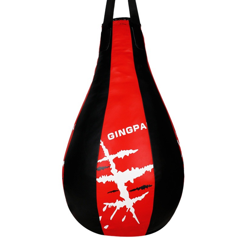 Boxing sandbag pear-type hanging fitness sandbag Sanda solid adult home children professional fight training sandbag