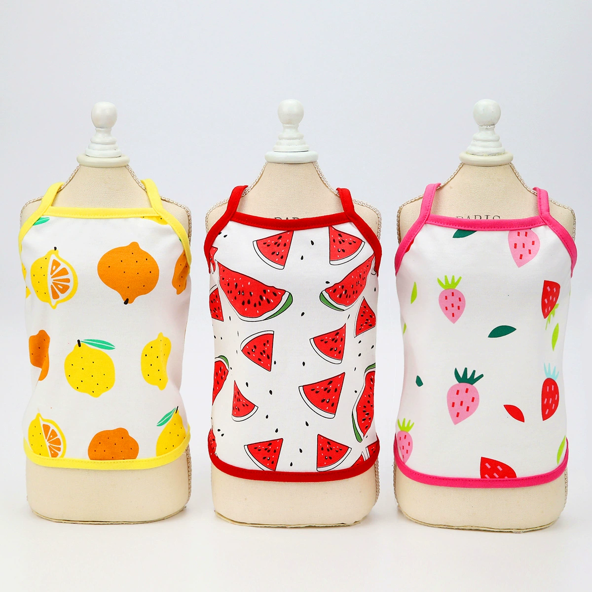 Одежда для домашних животных собака фрукты камзол Весна и лето новая одежда для домашних животных 21 короткая доска летняя юбка оптом