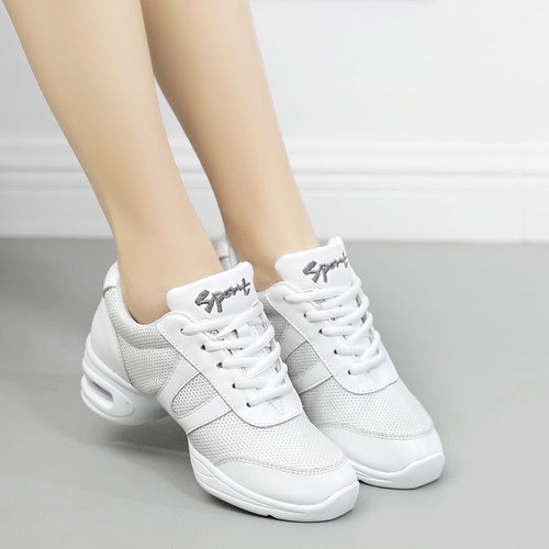 latin jazz Dance Shoes Jazz Sailor Modern Friendship White Four Seasons Dance Shoes Female Adult Dance Shoes