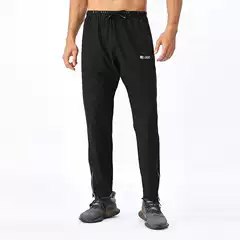 Brand Bulk in stock Ice Silk Quick-drying Pants Men's Summer Thin Trousers Breathable Leg Stretch Casual Ankle-length Pants